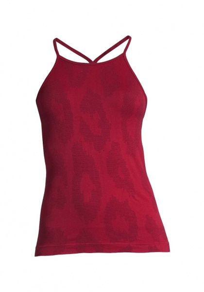 Майка Casall Seamless Leo Strap Tank 20503083 L бордовий