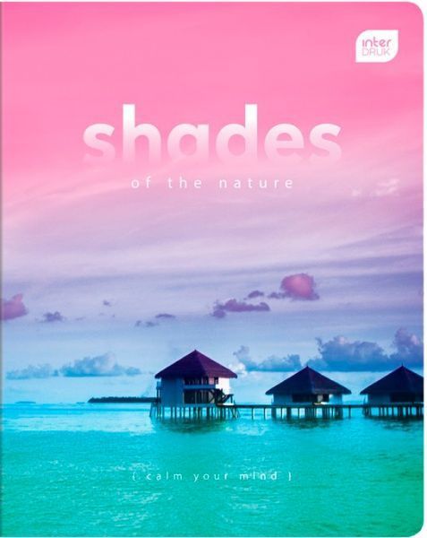 Тетрадь школьная 32 листа в клетку Premium Mix в ассортименте InterDRUK