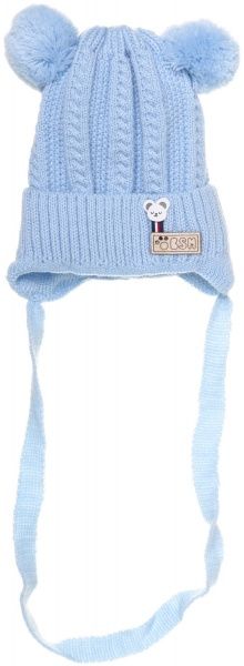 Шапочка дитяча для хлопчика Luna Kids р.36 темно-блакитний 2223 