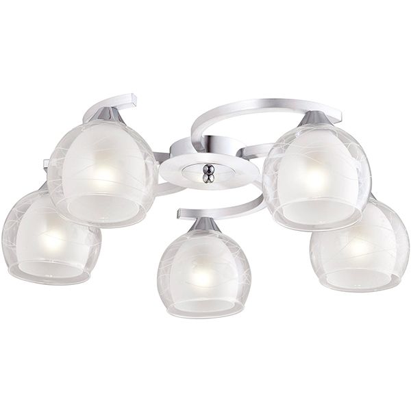 Люстра стельова Victoria Lighting 5xE27 хром Soba/PL5 
