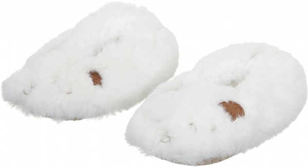 Тапочки детские для девочки Maxwin KIDS Зверюшки Котик р.29-31 молочный 