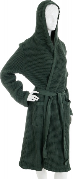 Халат La Nuit Stone Wash р. L зелений 