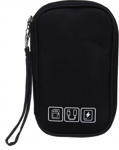 Органайзер для цифровых аксессуаров, комплектующих 18.5х11.5х4.5 cм черный RH532b 