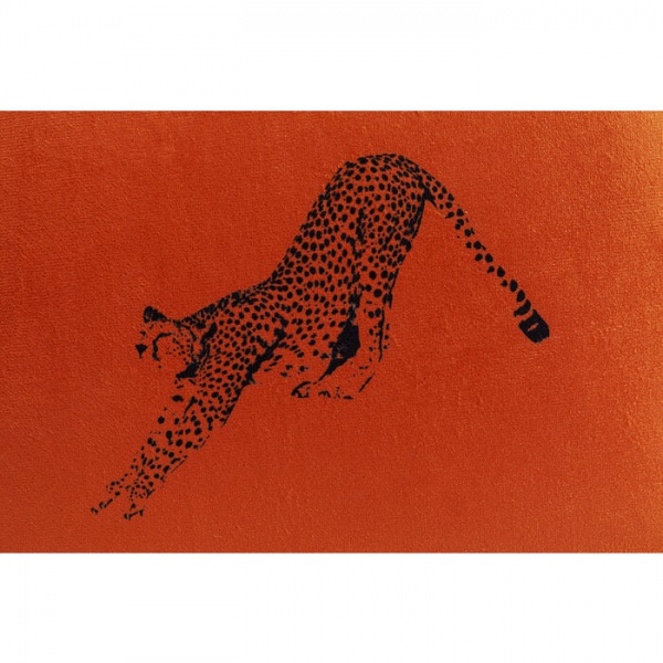 Подушка Пантера 45x45 см червоний KARE Design 