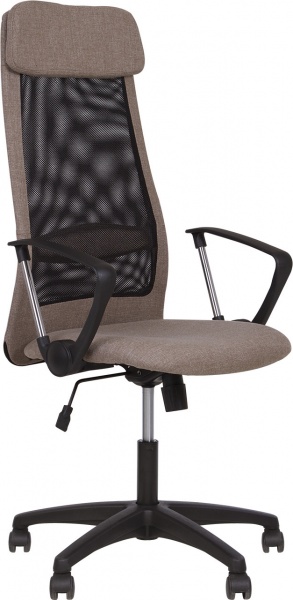 Кресло Nowy Styl FRANK GTP TILT PL64 (CH) OH/5 PN-03 светло-коричневый/черный 