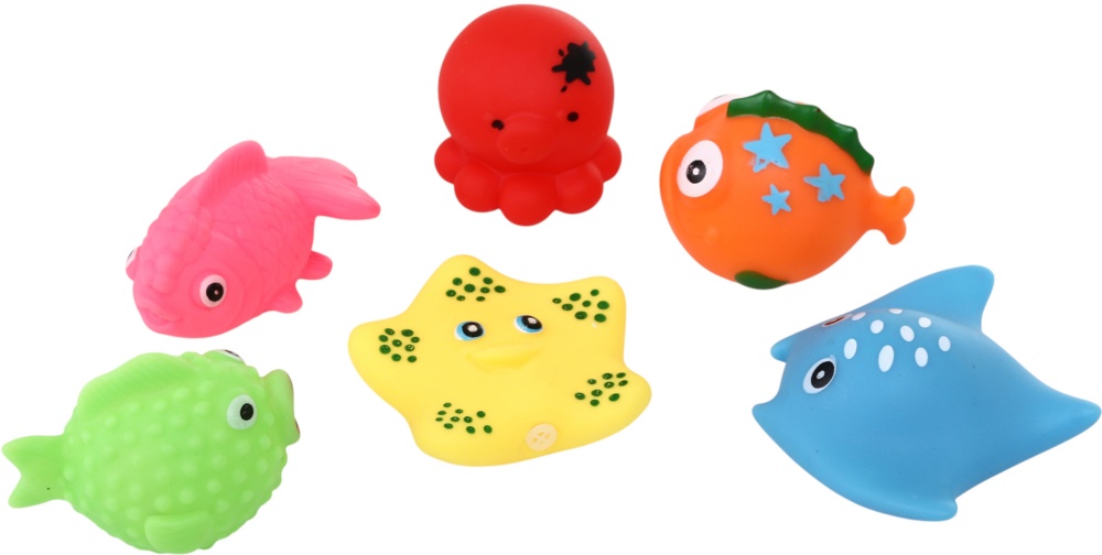 Набір іграшок для купання Osboo 6 шт. барвисті OTG0973199