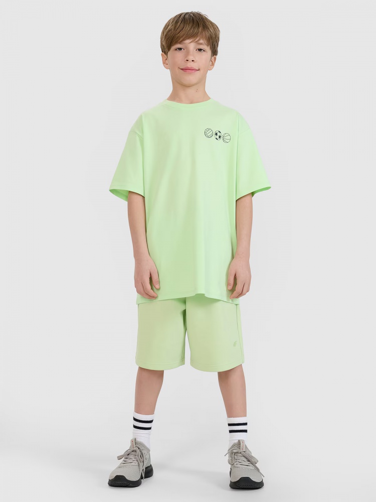 Футболка 4F TSHIRT M2640 4FJRSS25TTSHM2640-45S р.146 желтый