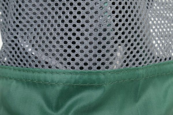 Стілець розкладний 97х44х51 см сіро-зелений