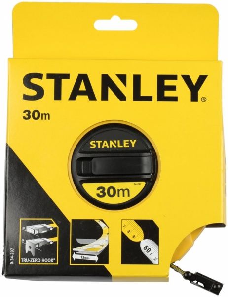 Рулетка Stanley FIBERGLASS 0-34-297 30м x12мм