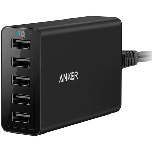 Зарядное устройство Anker PowerPort 40W Power IQ V3 Black
