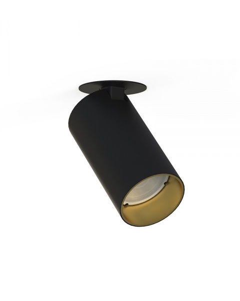 Спот Nowodvorski Mono Surface 1x10 Вт GU10 чорний/золото 7688 