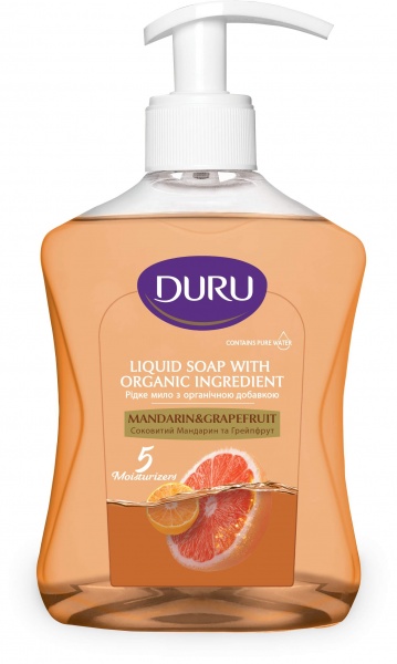 Мыло Duru Сочный Мандарин и Грейпфрут 300 мл 300 г 1 шт./уп.