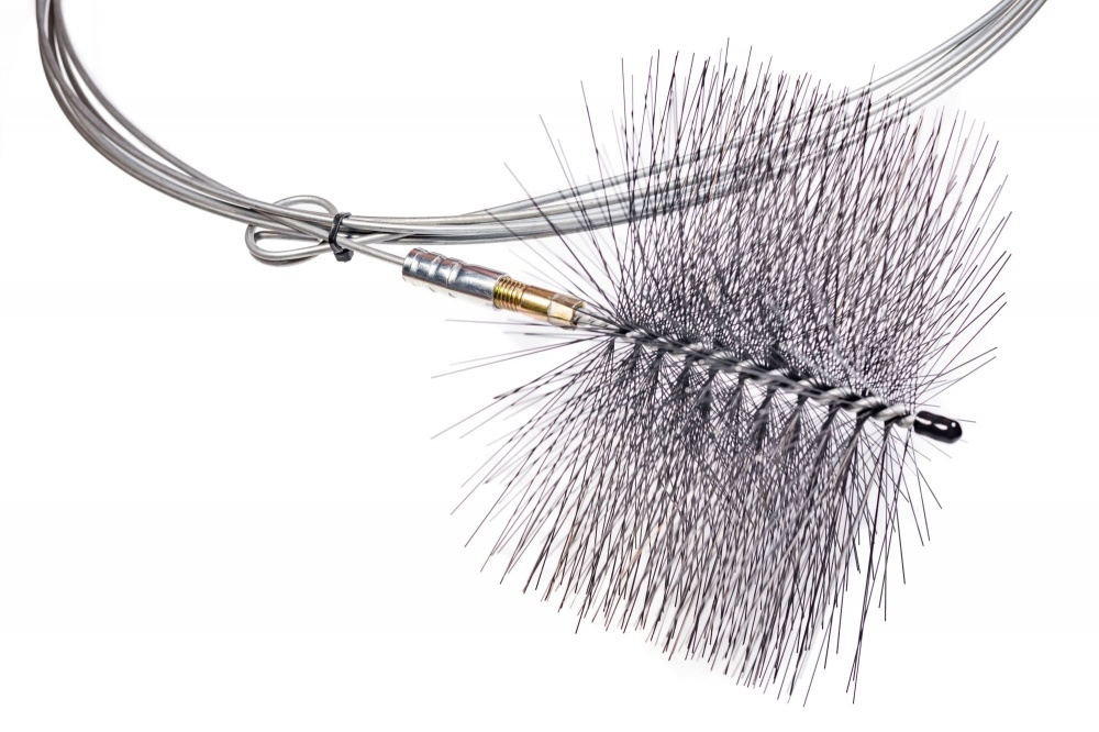 Проволока для чистки дымохода Ecodym с переходником 12 м