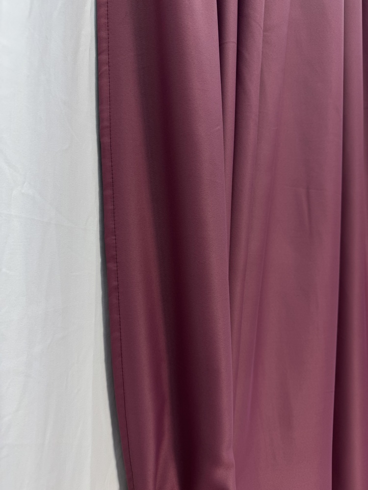 Штора-дімаут HXN BK220-45 бордова 200х270 см Velvet House