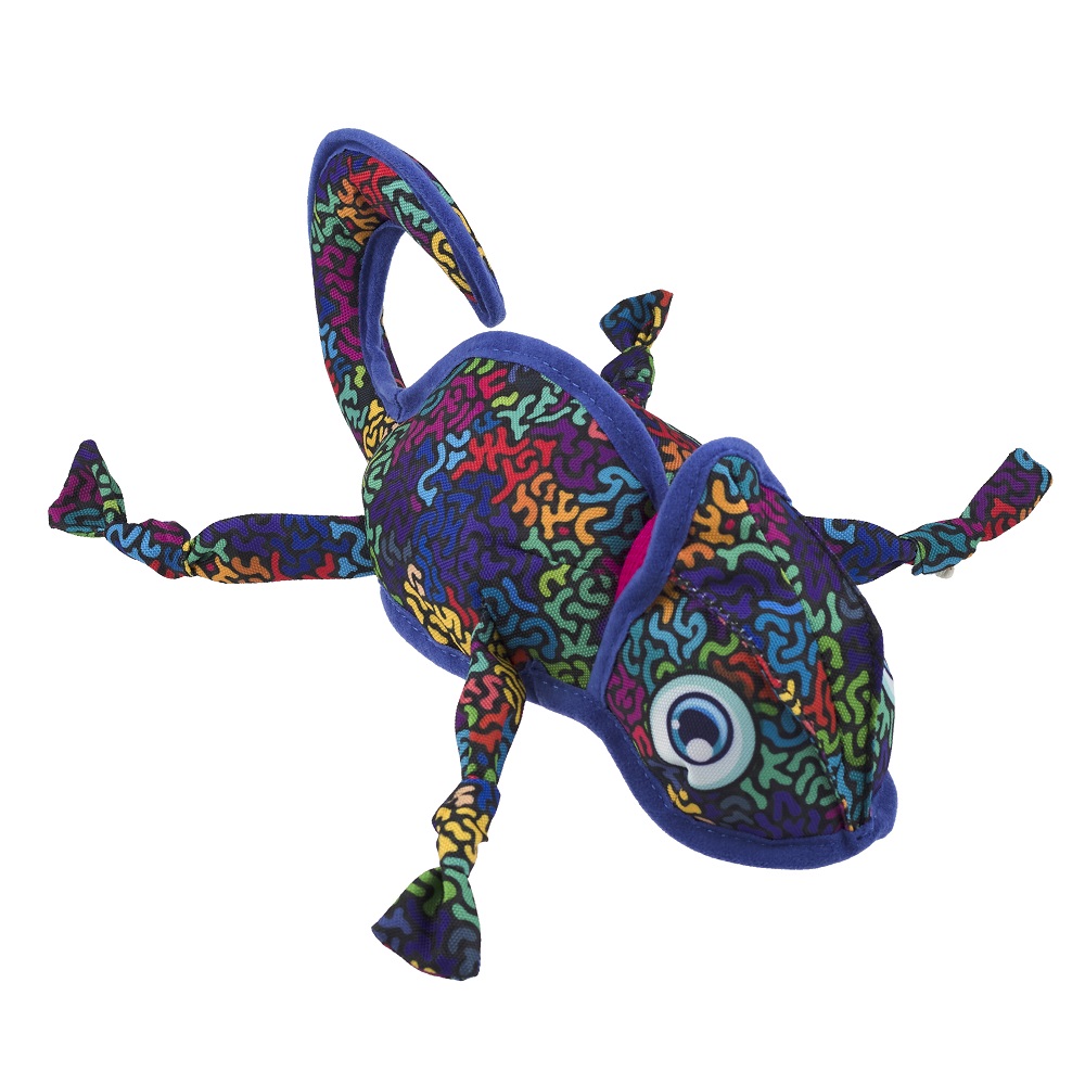 Игрушка для собак AnimAll GrizZzly Хамелеон с пищалкой фиолетовый (185619)