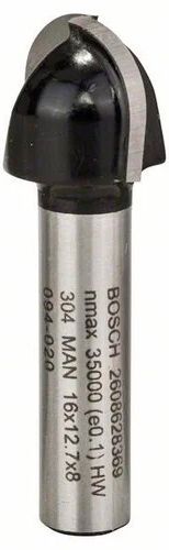 Фреза галтельная Bosch 16/12,4/45 ММ, ХВ. 8ММ 2608628369