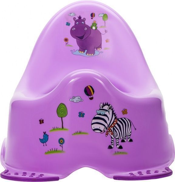 Горшок Prima-Baby Hippo лиловый 8648.509 KK