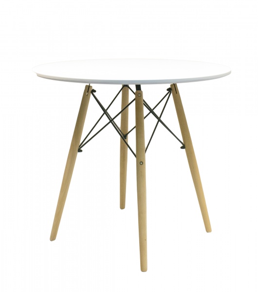 Стол Madrid P-01 white 800 мм 