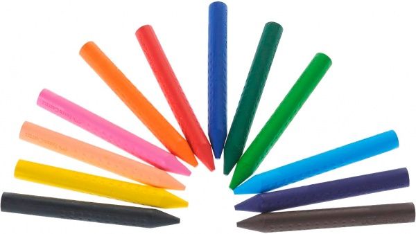 Олівці воскові Jumbo 8 шт. 1 вересня