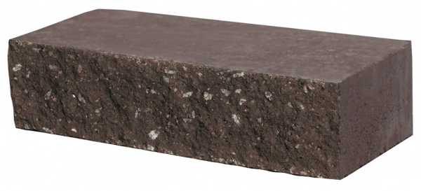 Фасадный камень Рустик 250x65 мм венге ЗЖБК им. С. Ковальской 