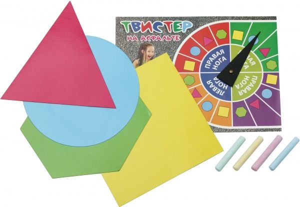 Трафарет Малюємо на асфальті Твістер  55 мм Ranok-Creative