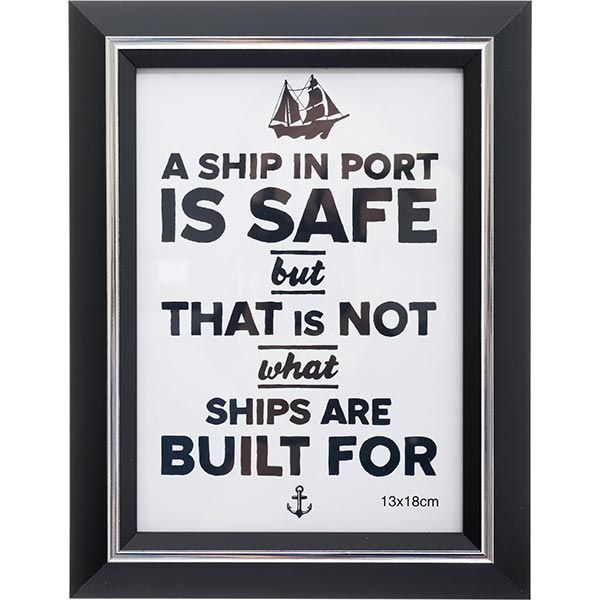 Фоторамка Comfort чорна 13x18 см