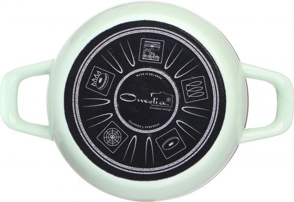 Кастрюля с крышкой Салат 1,5 л 2415111 Omelia