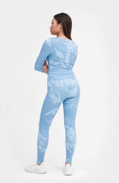 Лосины 4F TIGHTS CAS F120 4FSS23TTIGF120-34A р.M голубой