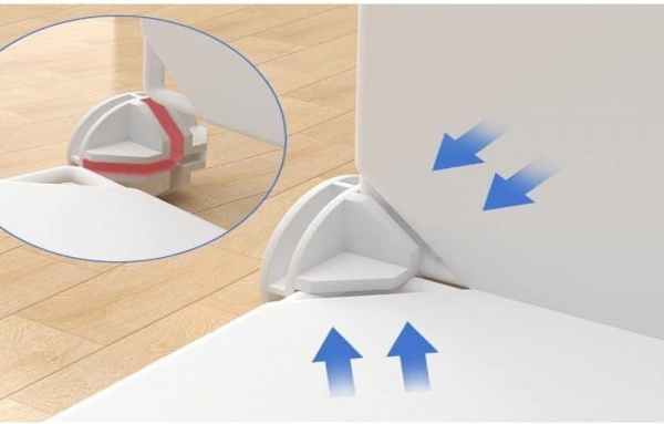 Шкаф складной пластиковый сubes storage 1460х1100х470 мм белый 