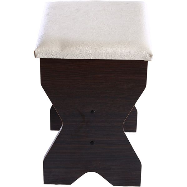 Табурет Компанит Т-1 слоновая кость / венге 