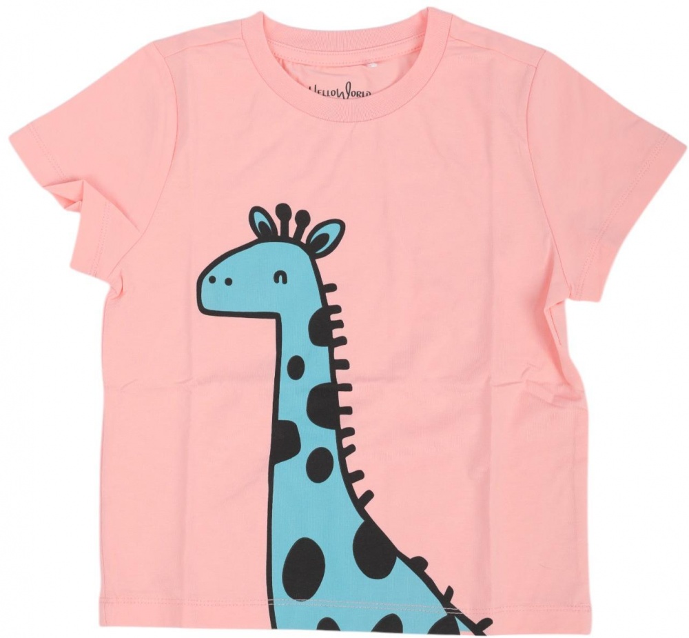 Футболка для девочек HW 2 шт. р.116/122 разноцветный 53128_53126