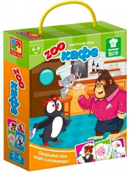 Гра настільна Vladi Toys Зоокафе VT2308-01