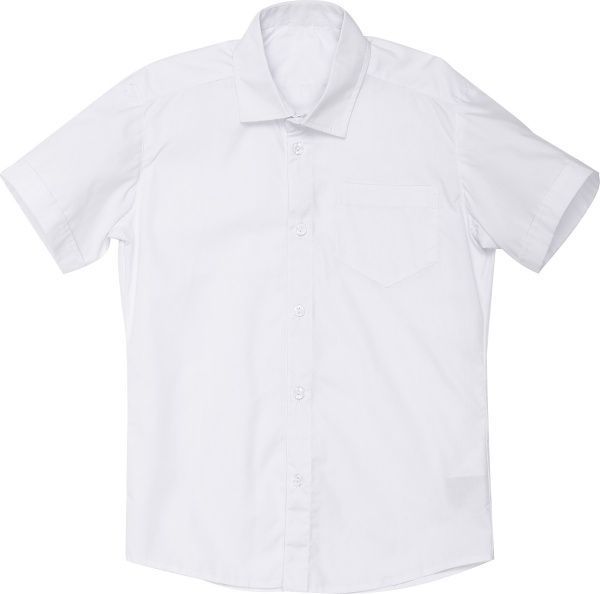 Рубашка детская DaNa-kids короткий рукав р.152 белый РКР-1 