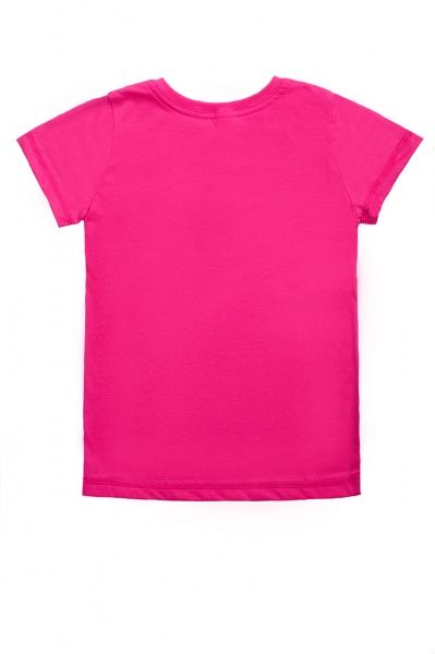 Футболка для дівчаток Luna Kids з принтом Star Барбі р.98 яскраво-рожевий 