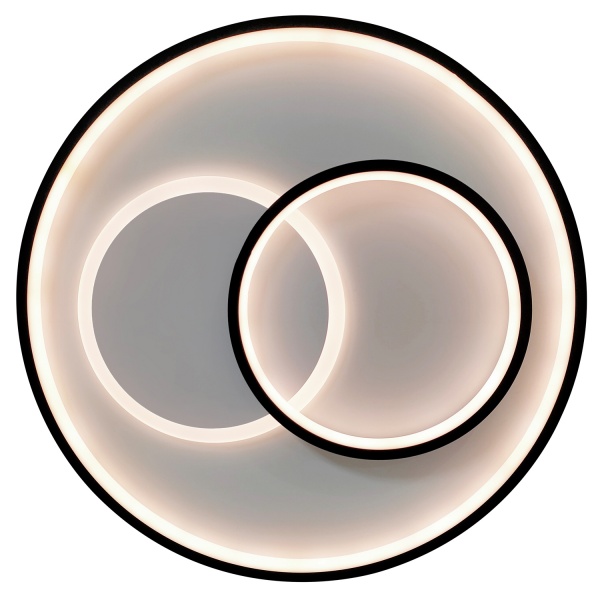 Люстра светодиодная Victoria Lighting 72 Вт белый/черный Secret/PL500 