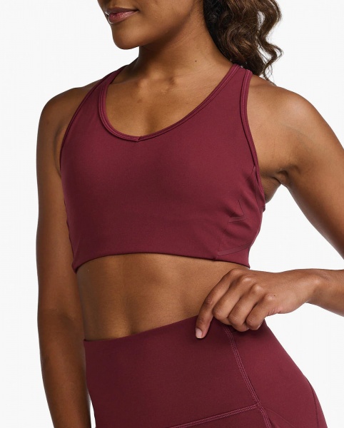 Бра 2XU Motion Racerback Bra WR6998a_TRU/TRU р.XS червоний