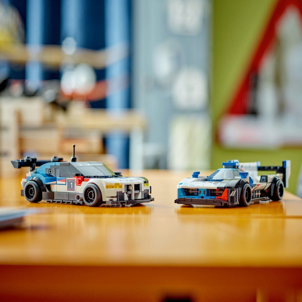 Конструктор LEGO Speed Champions Автомобили для гонки BMW M4 GT3 и BMW M Hybrid V8 76922