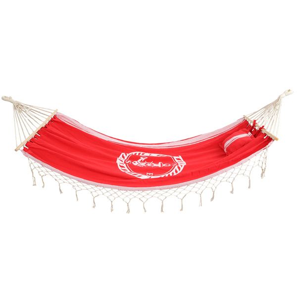 Гамак хлопковый с подушкой 200x100 см