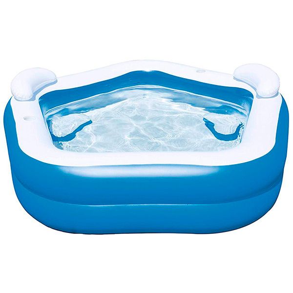 Бассейн надувной Bestway Геометрия 575 л 213х207х69 см 54153