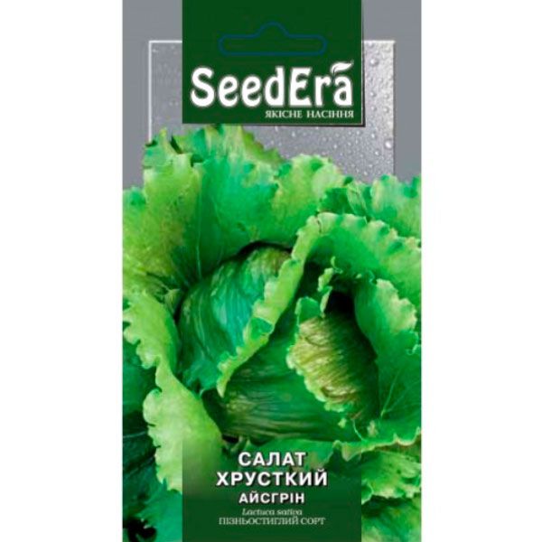 Семена Seedera Салат Айсгрiн Кочанный 1 г