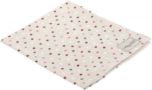 Серветка La Nuit Вінтаж Горошки 35x45 см бежевий 