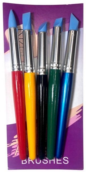 Набор кистей для пастели 9027-5 Rubber Kolos