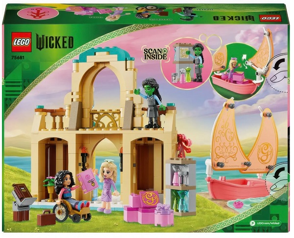 Конструктор LEGO Wicked Глинда, Эльфаба й Несароза в Университете Шиз 75681