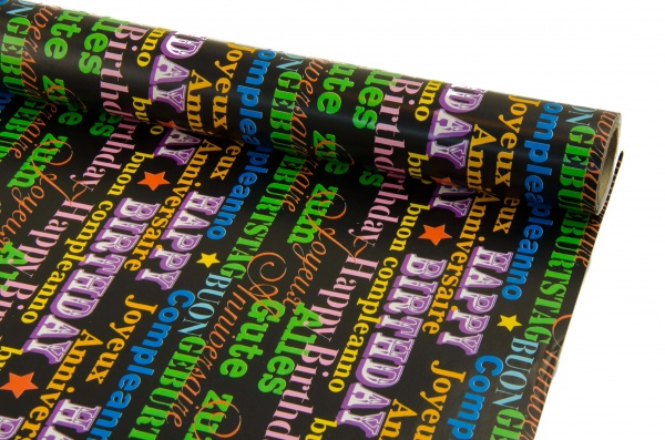 Папір для пакування в асортименті 0,7х5 м