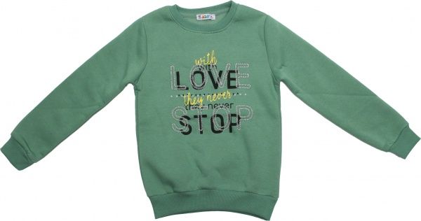 Світшот ALG р.110 зелений 721444 