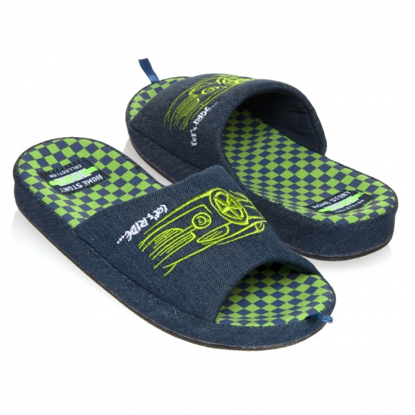 Тапочки детские для мальчика Home Story р.31 синий 210852-8 