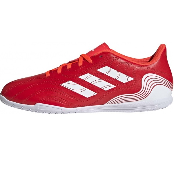 Футзальне взуття Adidas COPA SENSE.4 IN FY6181 р.UK 9 червоно-білий