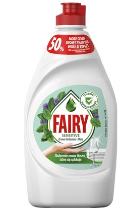 Средство для ручного мытья посуды Fairy Чайное дерево и мята 0,45л