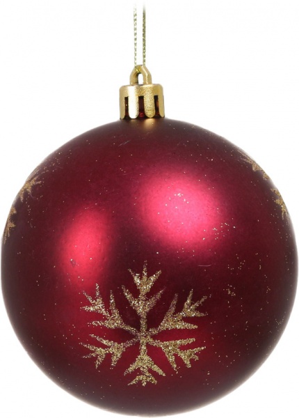 Набор елочных шаров Комплект № 14 d 80 мм 12 шт./уп.