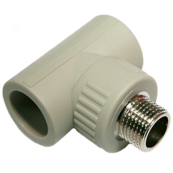 Тройник комбинированный Сантехмонтаж ППР 20x1/2